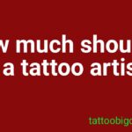 How much should you tip a tattoo artist