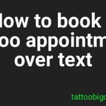 How to book a tattoo appointment over text