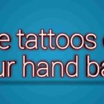 Are tattoos on your hand bad