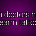 Can doctors have forearm tattoos