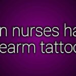 Can nurses have forearm tattoos