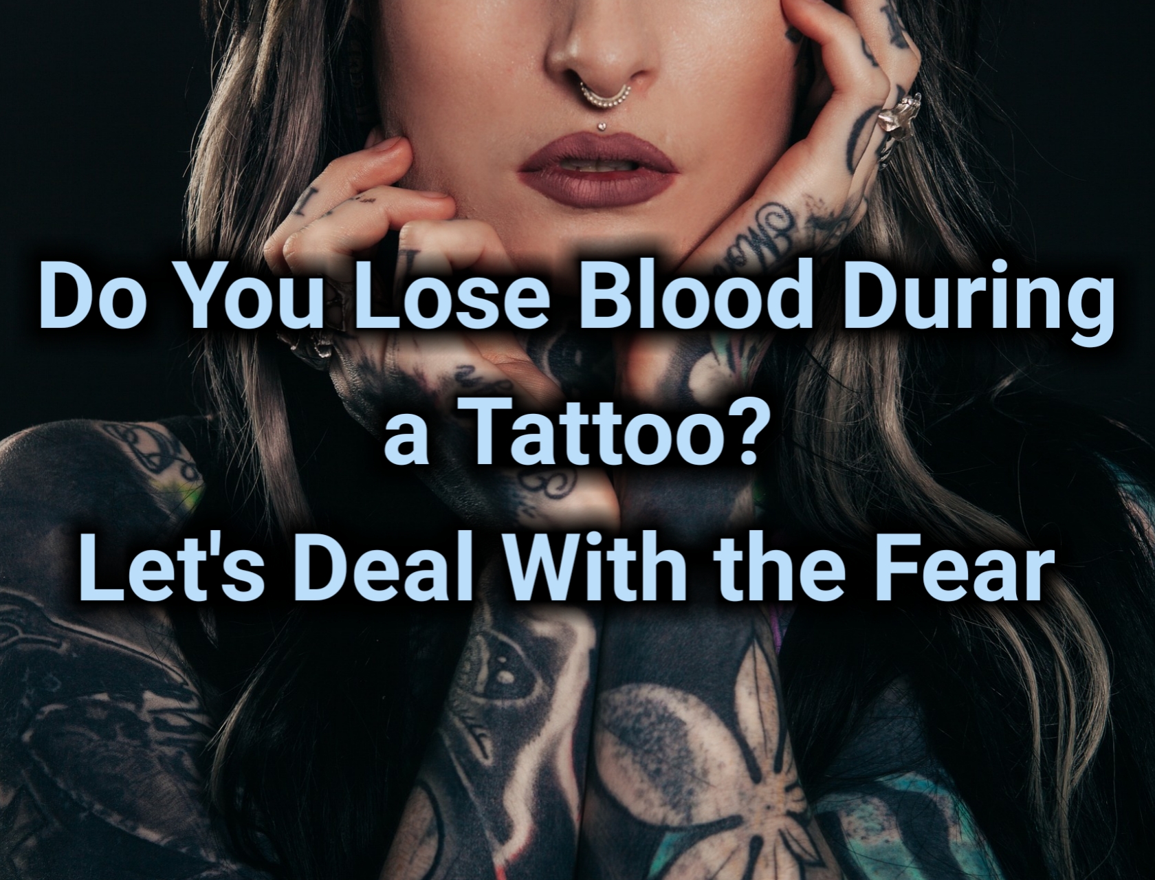 Do You Lose Blood During a Tattoo