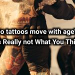 Do tattoos move with age