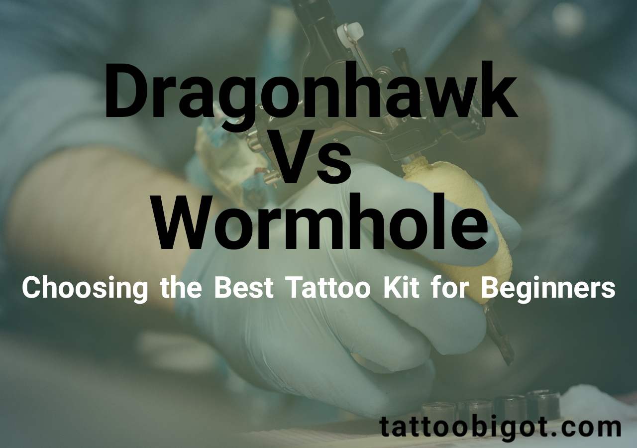 Dragonhawk Vs Wormhole Tattoo Kit