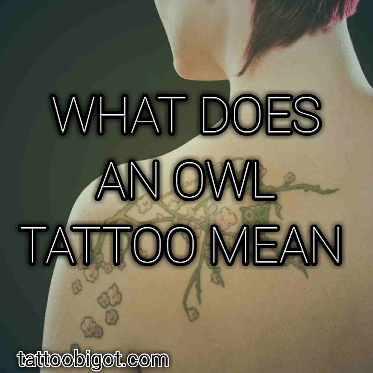 What does an owl tattoo mean