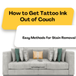 How to get tattoo ink out of couch