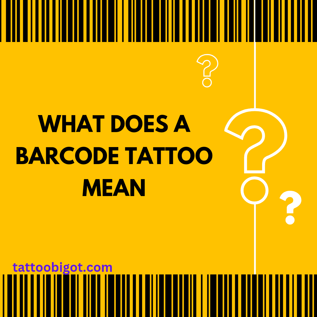 what does a barcode tattoo mean
