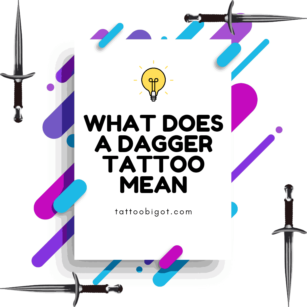 what does a dagger tattoo mean
