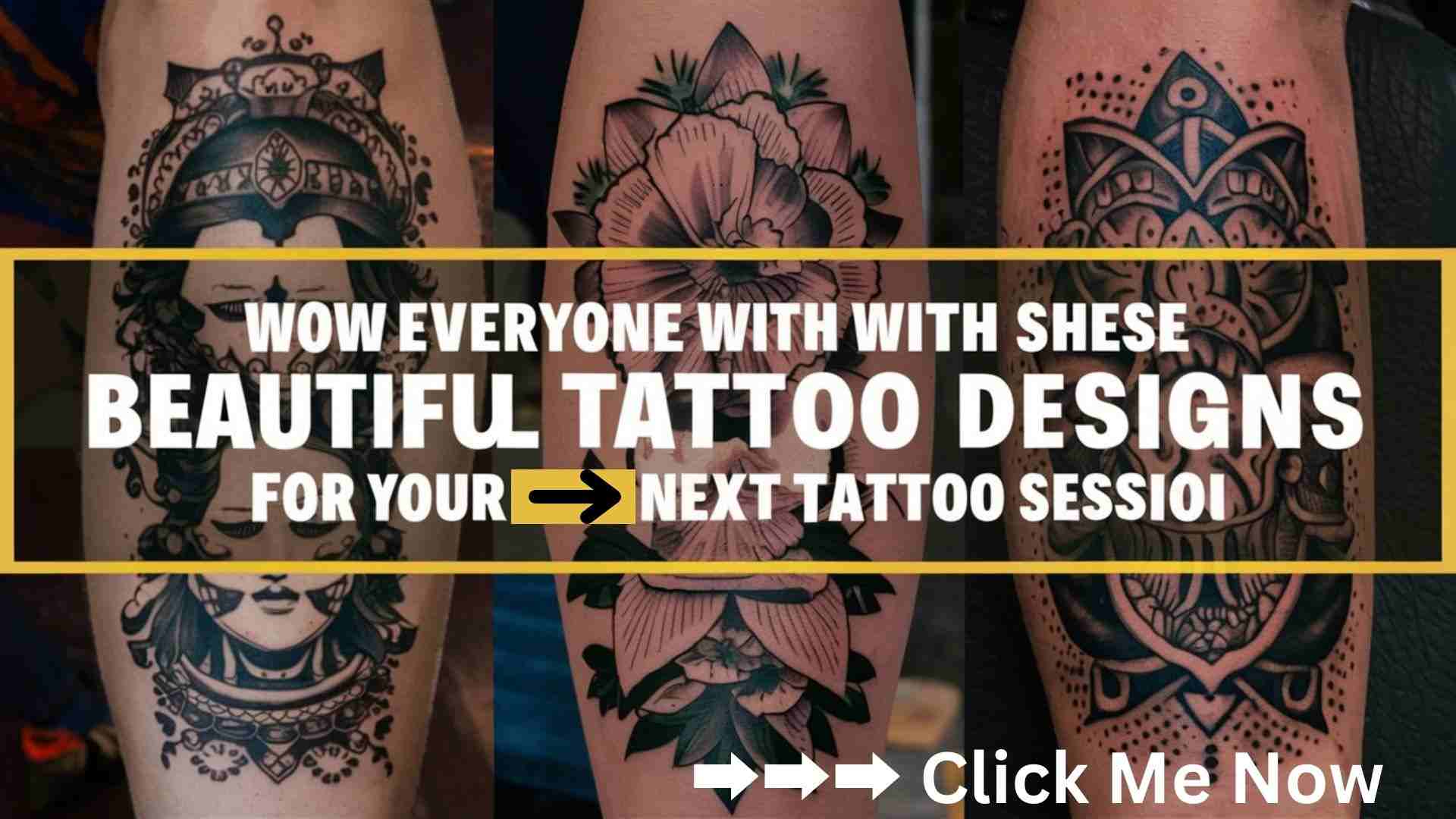 Tattoo Designs for your Next Tattoo Session